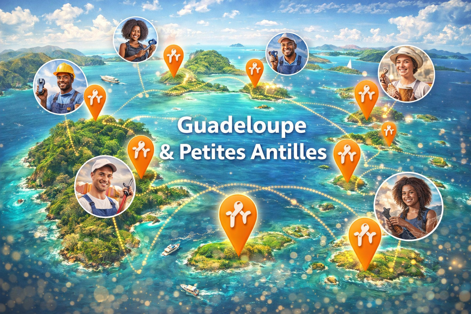 artisans connectés Guadeloupe et petites antilles